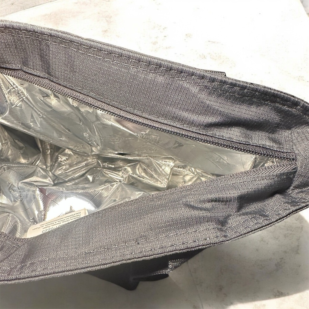 Arctic Zone Purple/gray Insulated Lunch Bag Includes 2 Removable Ice Walls - Picture 8 of 8